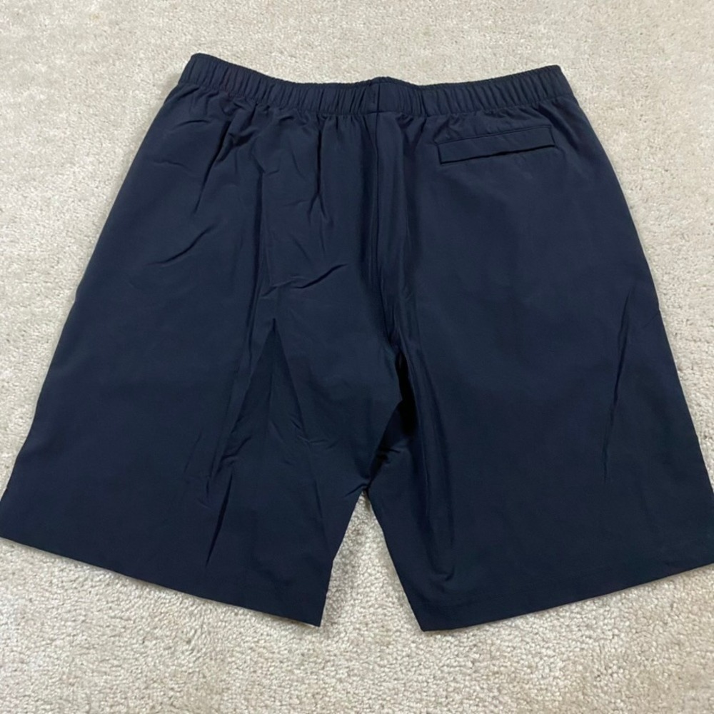Myles Apparel Everyday Shorts Mens XL Navy Blue Athletic Gym 8 Inch Inseam